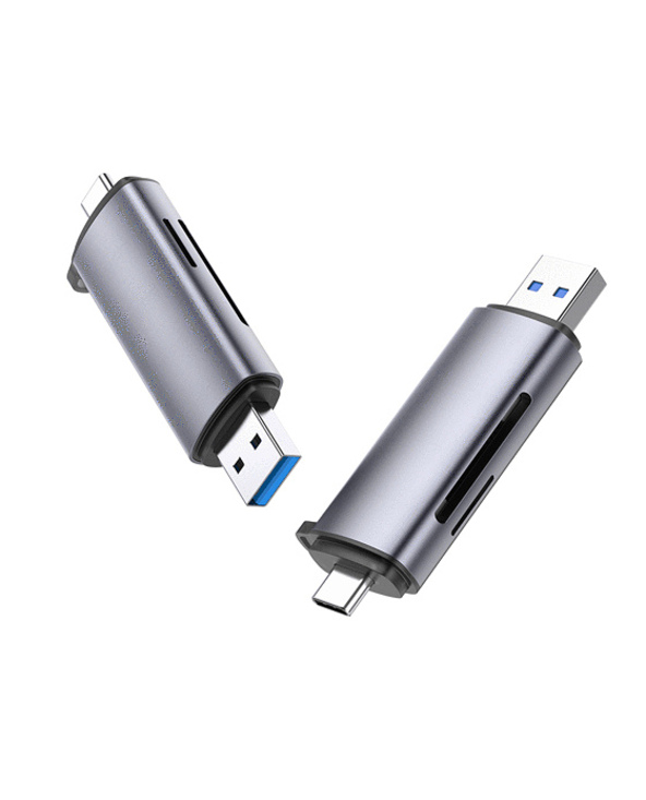 Ugreen 50706 lecteur de carte mémoire USB/Micro-USB Argent