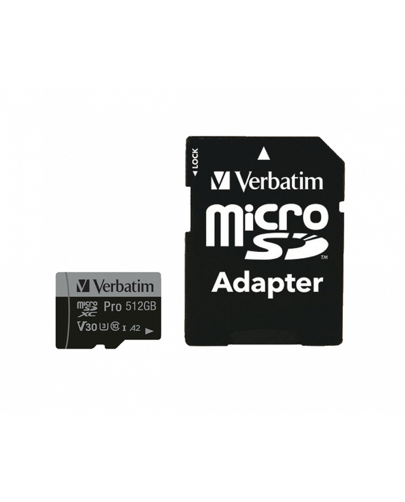 Verbatim 47046 mémoire flash 512 Go MicroSDXC UHS-I Classe 10