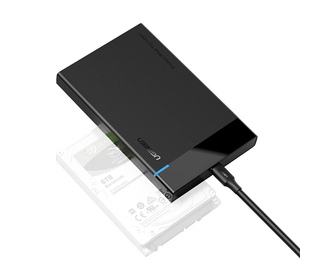 Ugreen 50743 Boîtier de disques de stockage Boîtier HDD Noir 2.5"