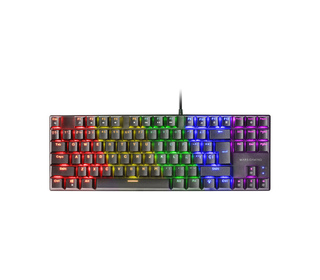 Mars Gaming MK80 clavier Jouer USB AZERTY Français Noir