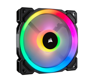 Corsair LL120 RGB Boitier PC Ventilateur 12 cm Noir, Blanc