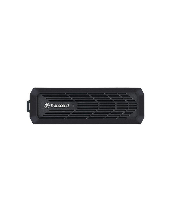 Transcend TS-CM10G Boîtier de disques de stockage Enceinte ssd Noir M.2