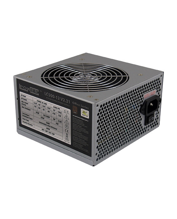 LC-Power LC500-12 V2.31 unité d'alimentation d'énergie 350 W 20+4 pin ATX ATX Gris