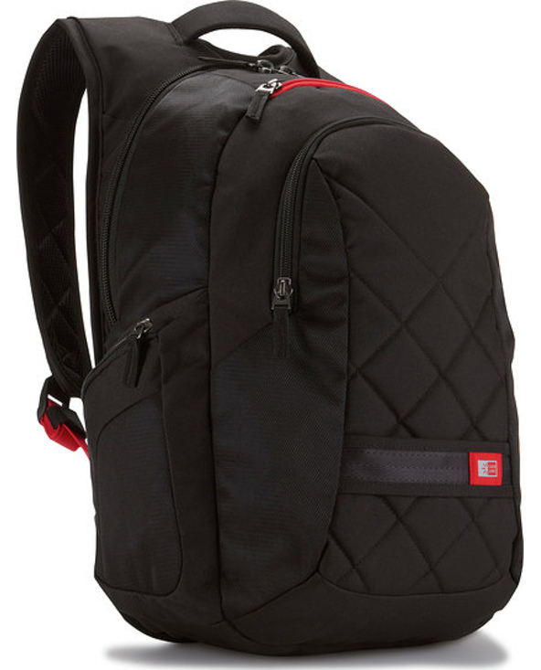 Case Logic Sporty DLBP-116 Black 40,6 cm (16") Étui sac à dos Noir