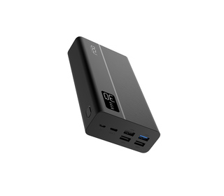 DCU Advance Tecnologic 34155030 banque d'alimentation électrique Lithium 30000 mAh Noir