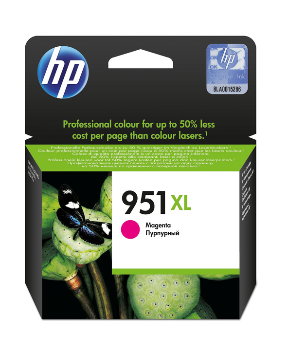 HP 951XL cartouche d'encre magenta grande capacité authentique