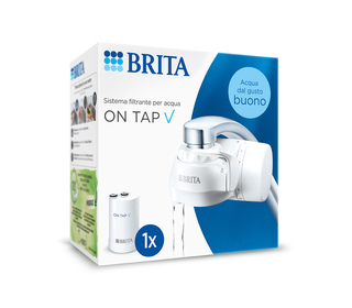 Brita ON TAP V CU CE Filtre à eau pour robinet Blanc