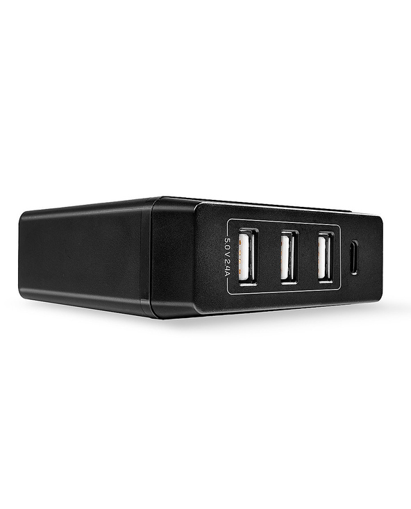 Lindy 73329 chargeur d'appareils mobiles Universel Noir Secteur Intérieure