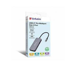 Verbatim CMH-05 USB Type-C 5000 Mbit/s Argent