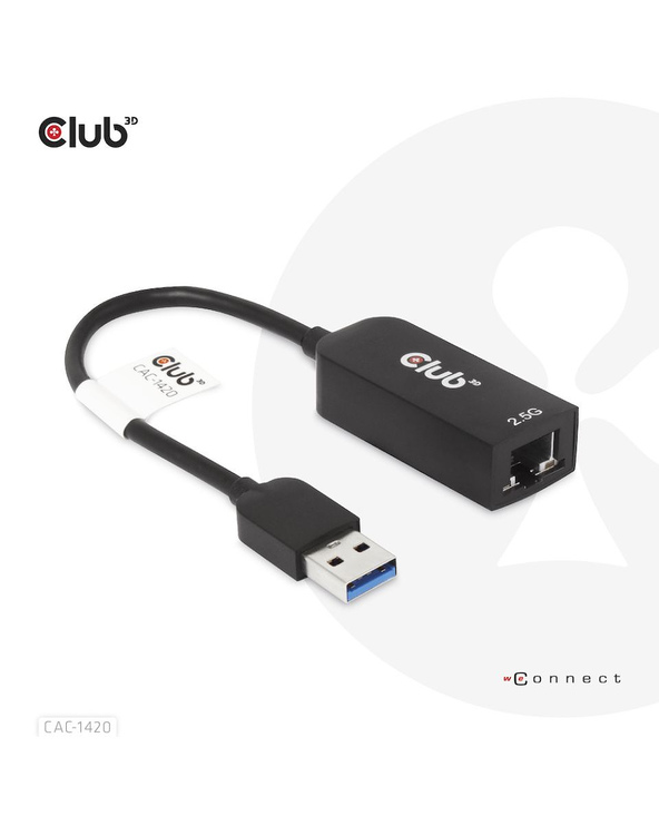 CLUB3D CAC-1420 carte réseau Ethernet 2500 Mbit/s