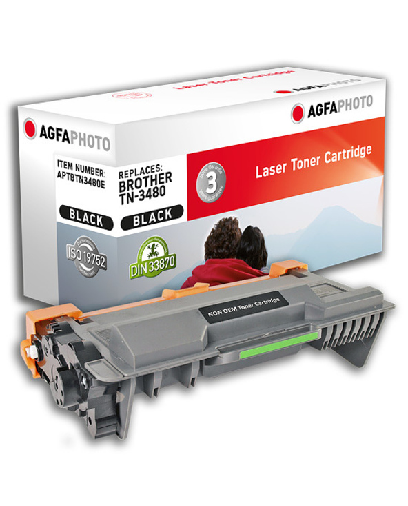 AgfaPhoto APTBTN3480E Cartouche de toner 1 pièce(s) Compatible Noir