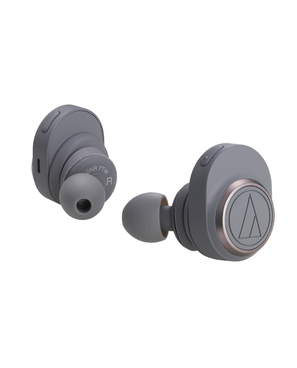 Audio-Technica ATH-CKR7TW Casque Sans fil Ecouteurs Appels/Musique Micro-USB Bluetooth Gris