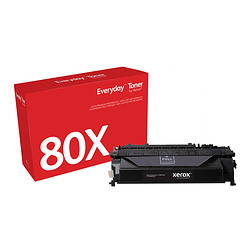 Everyday Toner Noir  de Xerox compatible avec HP 80X (CF280X), Très haute capacité