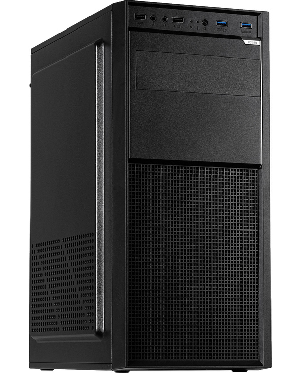 Inter-Tech A-301 Quad Midi Tower Noir