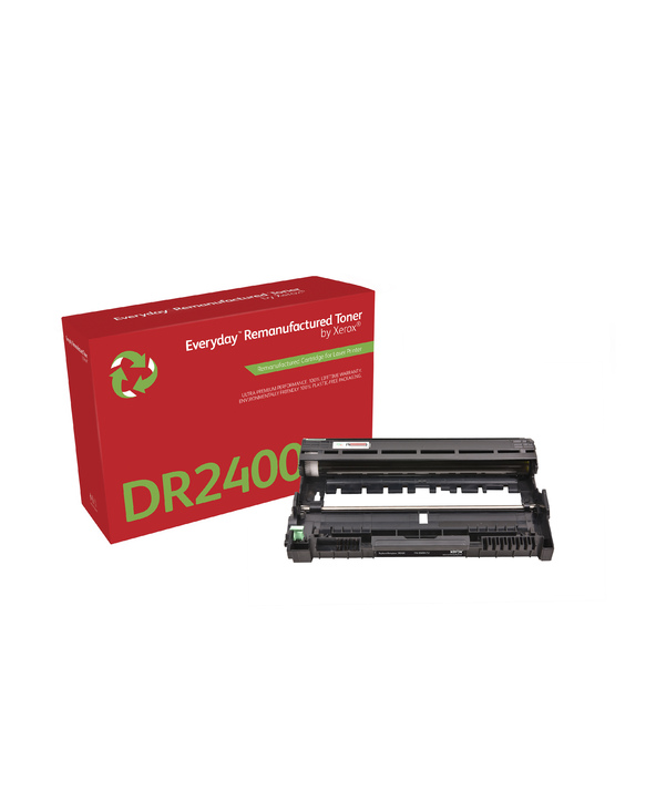 Remanufacturé Everyday Tambour remanufacturé Mono Everyday de Xerox compatible avec Brother DR2400, Capacité standard