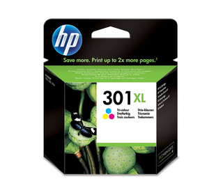 HP 301XL cartouche d'encre trois couleurs grande capacité authentique