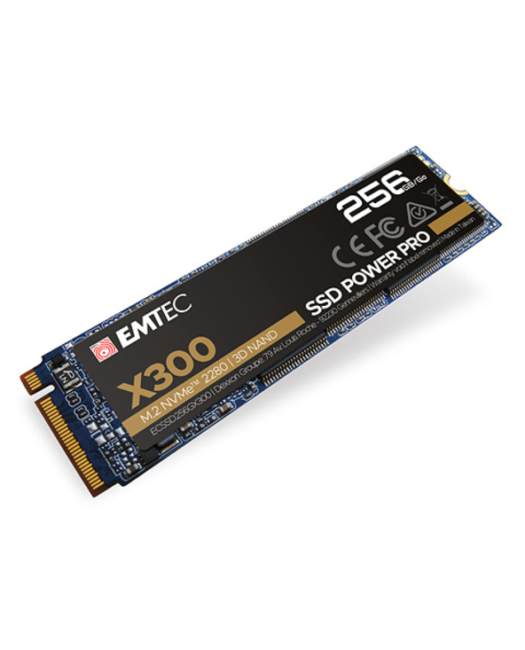 Emtec X300 M.2 256 Go PCI Express 3.0 NVMe 3D NAND