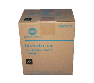 Konica Minolta TNP-51K Cartouche de toner 1 pièce(s) Original Noir