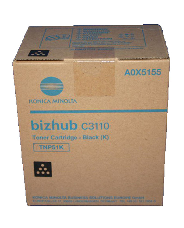 Konica Minolta TNP-51K Cartouche de toner 1 pièce(s) Original Noir