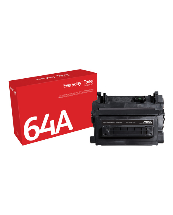 Everyday Toner Noir  de Xerox compatible avec HP 64A (CC364A), Capacité standard
