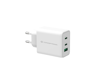 Conceptronic ALTHEA12W chargeur d'appareils mobiles Universel Blanc Secteur Charge rapide Intérieure