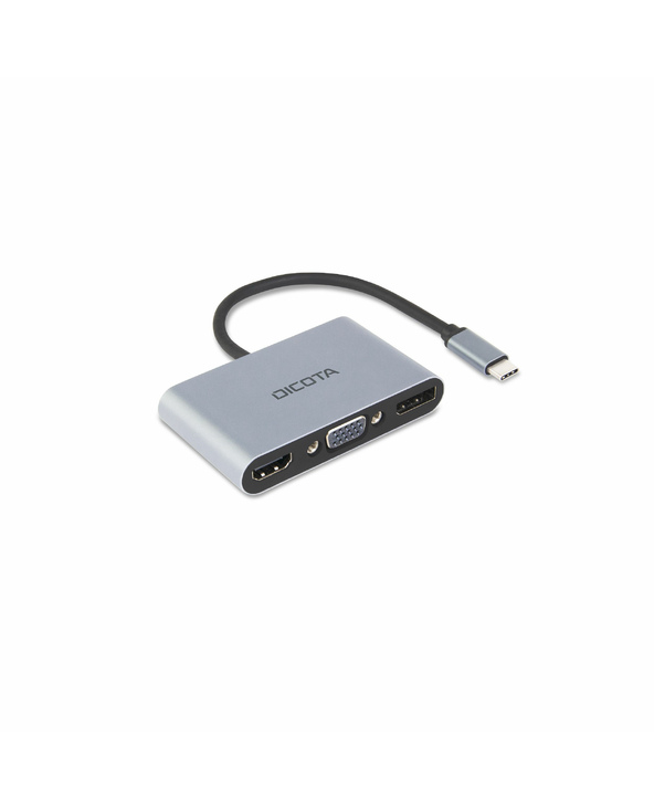 DICOTA D32064 station d'accueil Tablette/Smartphone/ordinateur portable Argent