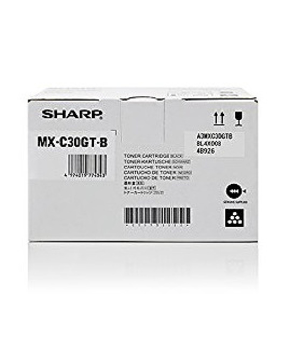 Sharp MXC30GTB Cartouche de toner 1 pièce(s) Original Noir