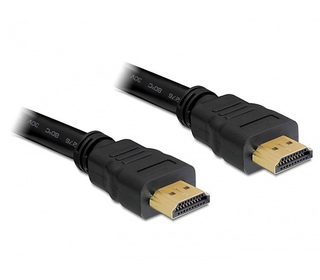DeLOCK 82710 câble HDMI 15 m HDMI Type A (Standard) Noir