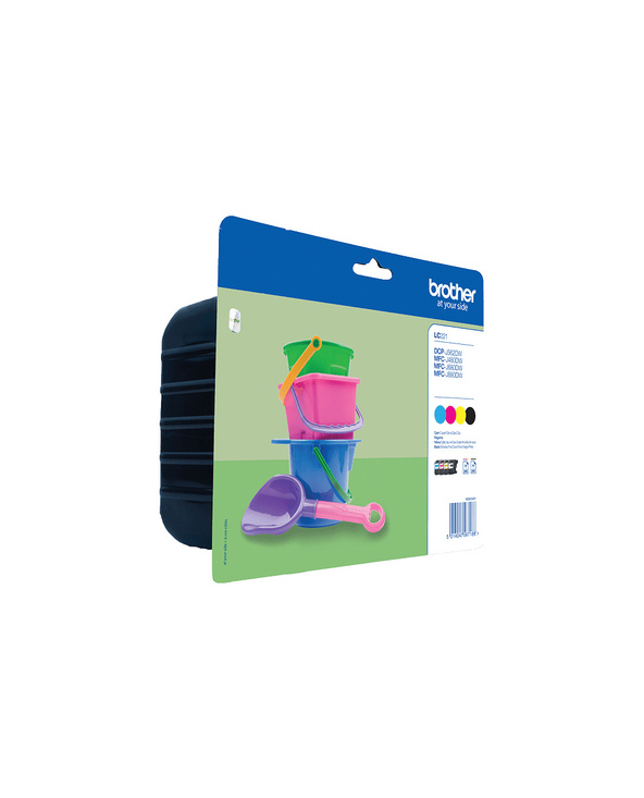 Brother LC221VALBP - Pack de cartouches d'encre originales