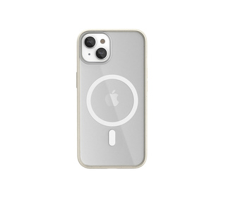 Woodcessories CLEAR CASE MAGSAFE coque de protection pour téléphones portables 15,5 cm (6.1") Housse Beige, Transparent