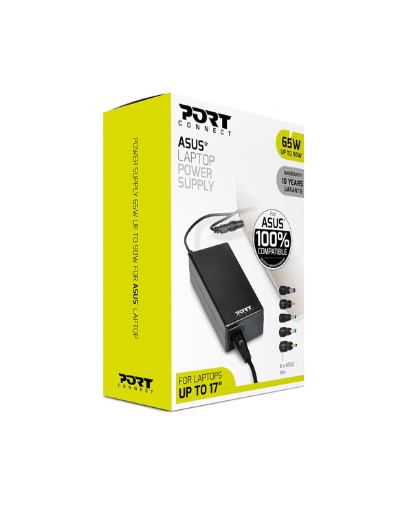 Port Designs 900093-AS adaptateur de puissance & onduleur Intérieure 90 W Noir