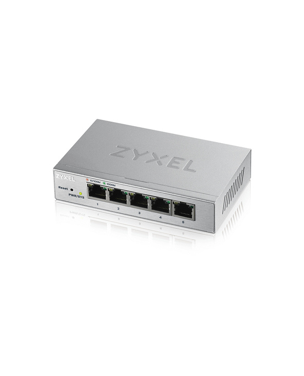 Zyxel GS1200-5 Géré Gigabit Ethernet (10/100/1000) Argent
