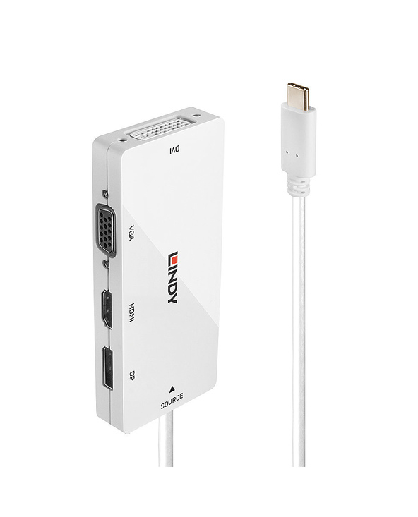 Lindy 43279 station d'accueil USB 3.2 Gen 1 (3.1 Gen 1) Type-C Blanc Lindy 43279 station d'accueil USB 3.2 Gen 1 (3.1 Gen 1) Type-C Blanc