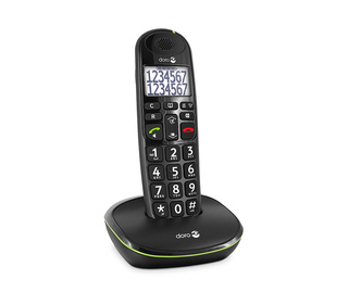 Doro PhoneEasy 110 Téléphone DECT Identification de l'appelant Noir