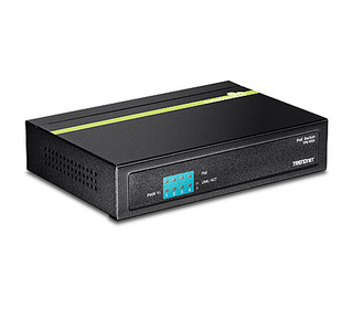 Trendnet TPE-S50 commutateur réseau Non-géré L2 Fast Ethernet (10/100) Connexion Ethernet, supportant l'alimentation via ce port