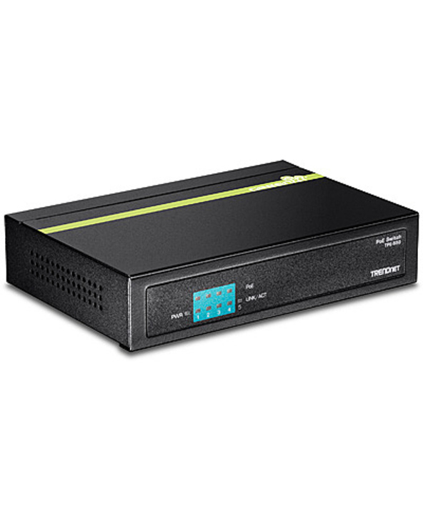 Trendnet TPE-S50 commutateur réseau Non-géré L2 Fast Ethernet (10/100) Connexion Ethernet, supportant l'alimentation via ce port