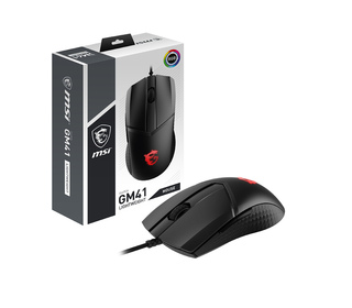 MSI Clutch GM41 Lightweight souris Jouer Droitier USB Type-A Optique 16000 DPI