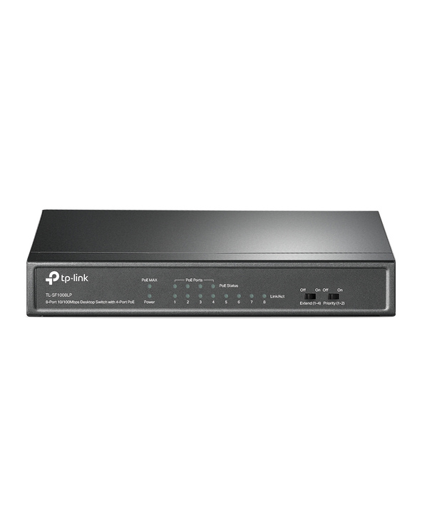 TP-Link TL-SF1008LP commutateur réseau Non-géré Fast Ethernet (10/100) Connexion Ethernet, supportant l'alimentation via ce port