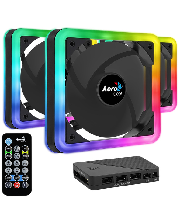 Aerocool Edge 14 Pro Boitier PC Ventilateur 14 cm Noir