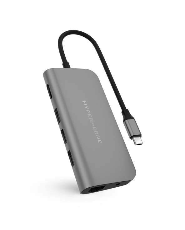 HYPER HD30F-GRAY station d'accueil Gris