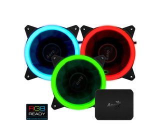 Aerocool Rev RGB Pro Boitier PC Ventilateur 12 cm Noir