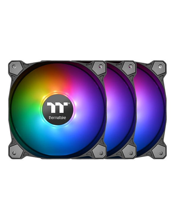 Thermaltake Pure 12 ARGB Boitier PC Ventilateur 12 cm Noir 3 pièce(s)