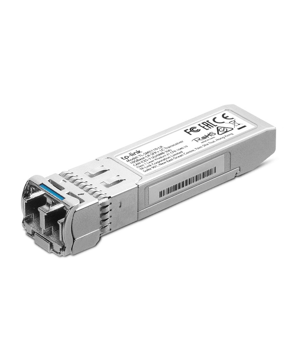TP-Link TL-SM5110-LR module émetteur-récepteur de réseau Fibre optique 10000 Mbit/s SFP+ 1310 nm TP-Link TL-SM5110-LR module émetteur-récepteur de réseau Fibre optique 10000 Mbit/s SFP+ 1310 nm