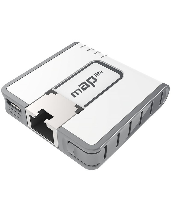 Mikrotik mAP lite Blanc Connexion Ethernet, supportant l'alimentation via ce port (PoE)