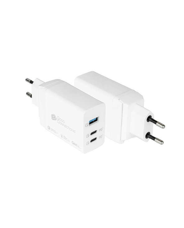 Alcasa PCA-W007W chargeur d'appareils mobiles Universel Blanc Secteur Charge rapide Intérieure
