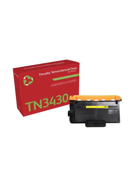 Remanufacturé Everyday Toner Noir de Xerox pour Brother TN3430, Capacité standard