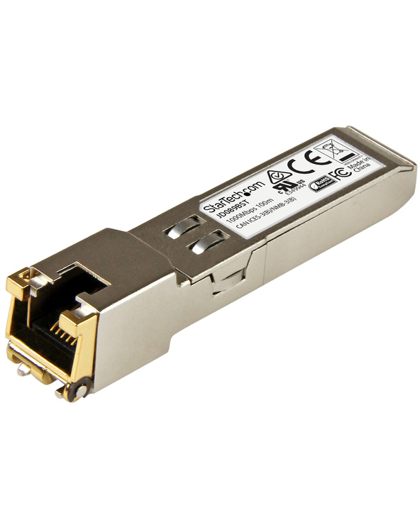 StarTech.com Module SFP GBIC compatible HPE JD089B - Transceiver Mini GBIC 10/100/1000BASE-TX