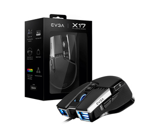 EVGA X17 souris Jouer Ambidextre USB Type-A Optique 16000 DPI