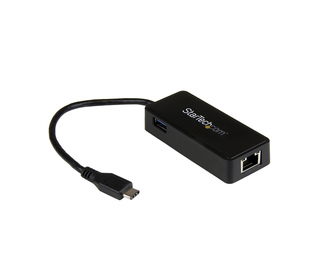 StarTech.com Adaptateur réseau USB-C vers RJ45 Gigabit Ethernet avec port USB supplémentaire - M/F - USB 3.1 Gen 1 (5 Gb/s)