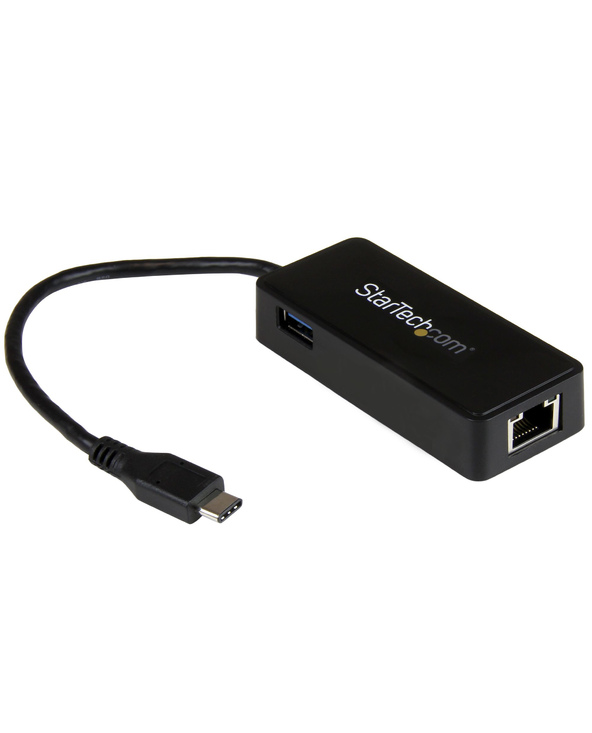 StarTech.com Adaptateur réseau USB-C vers RJ45 Gigabit Ethernet avec port USB supplémentaire - M/F - USB 3.1 Gen 1 (5 Gb/s)